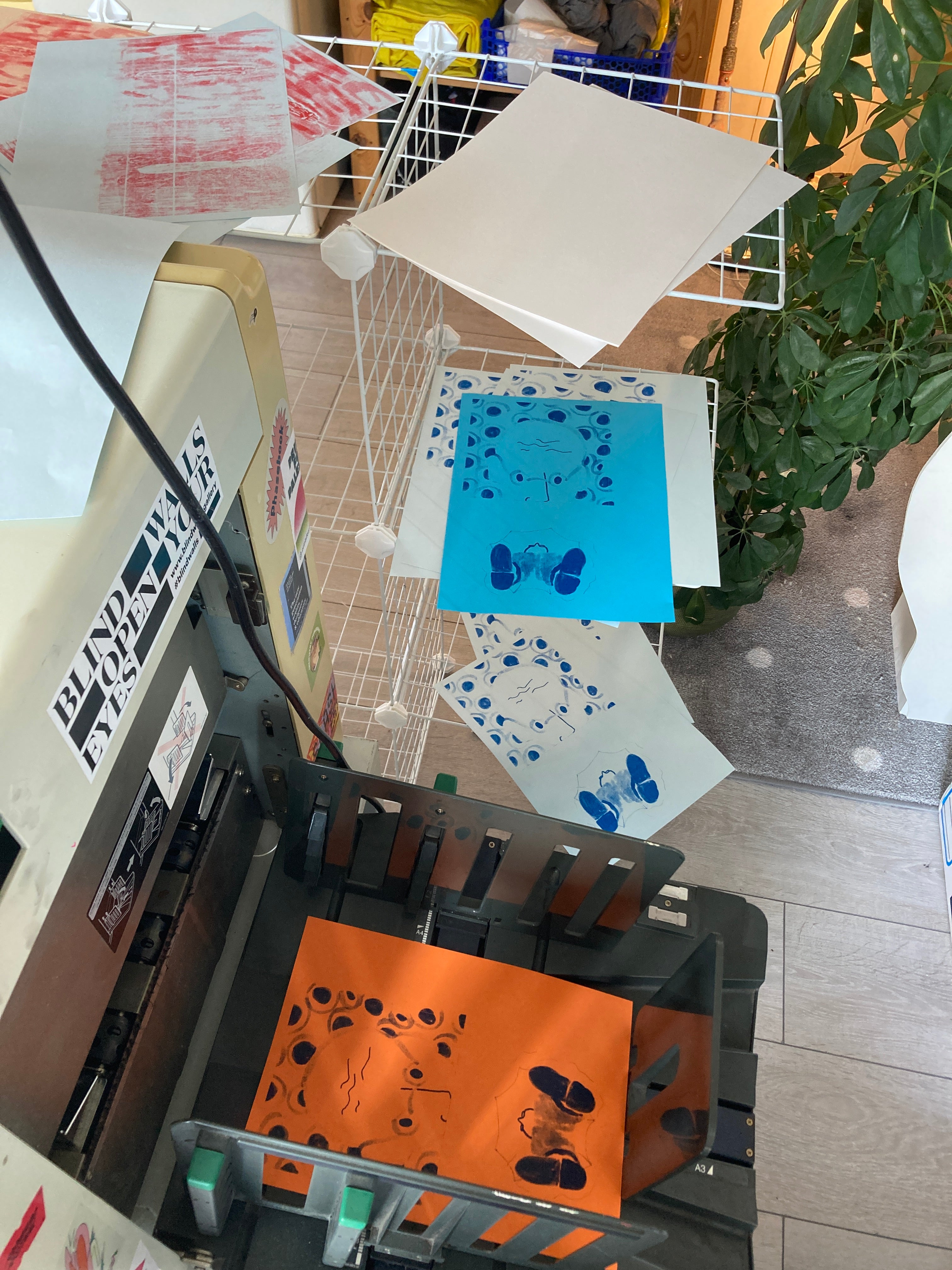 Riso Zine: hyperfocus edition
