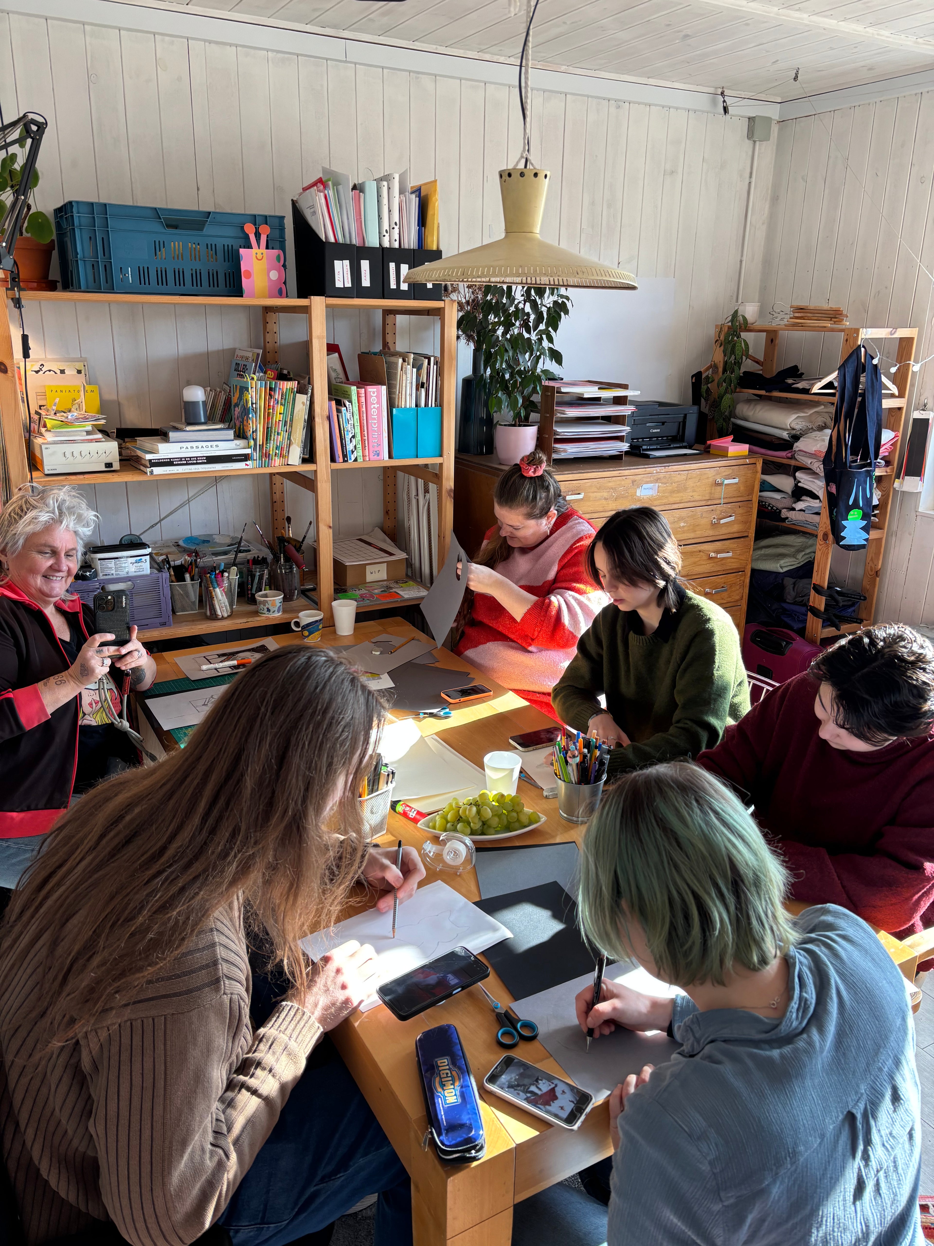 Pet portrait Riso workshop