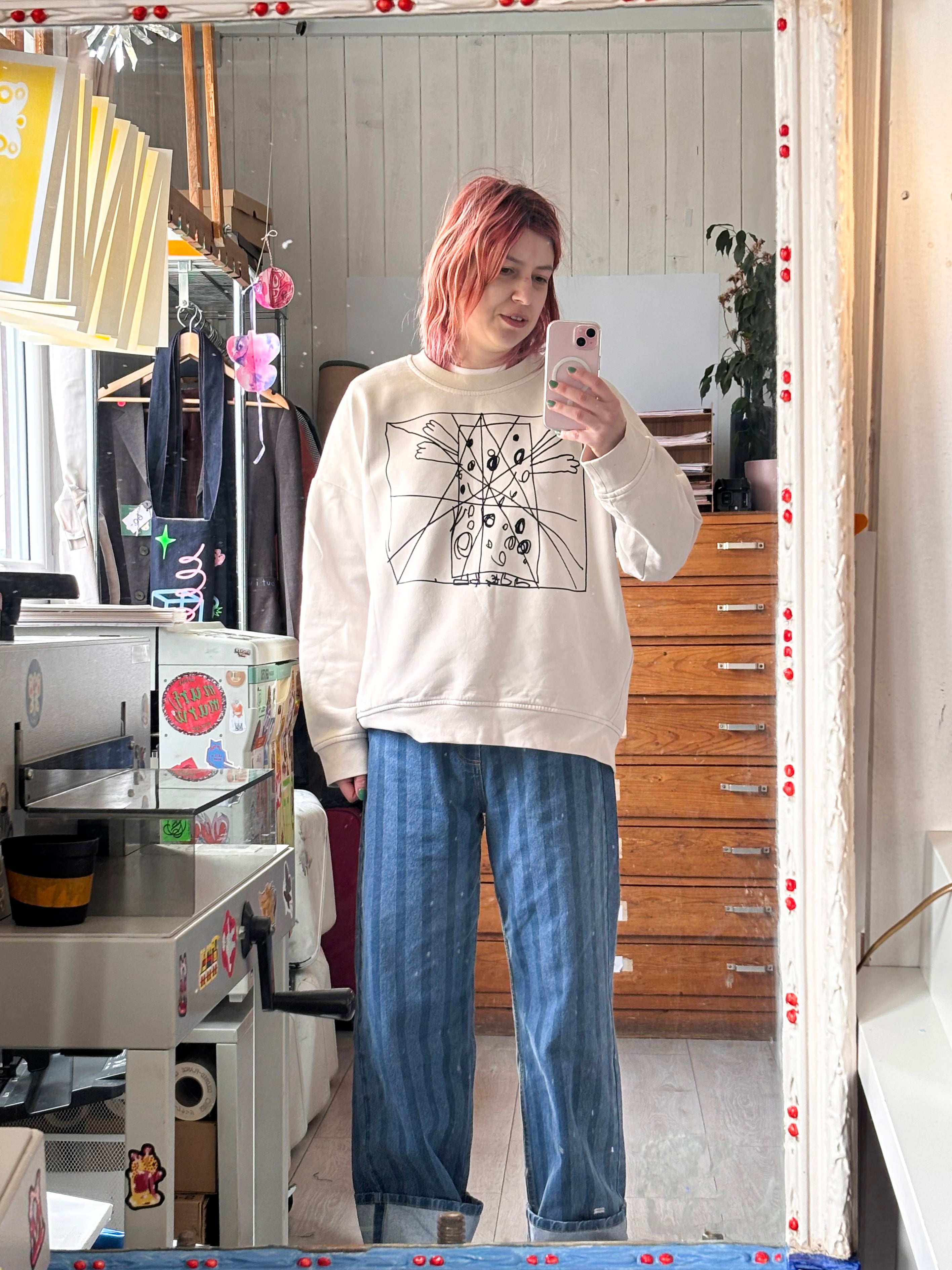 Sweatshirt with YOUR KID'S drawing