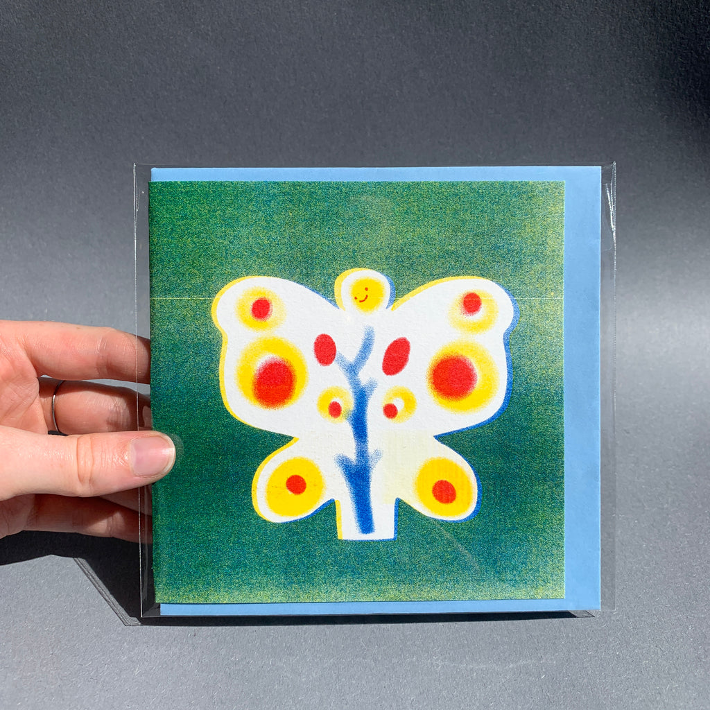 Butterfly postcard