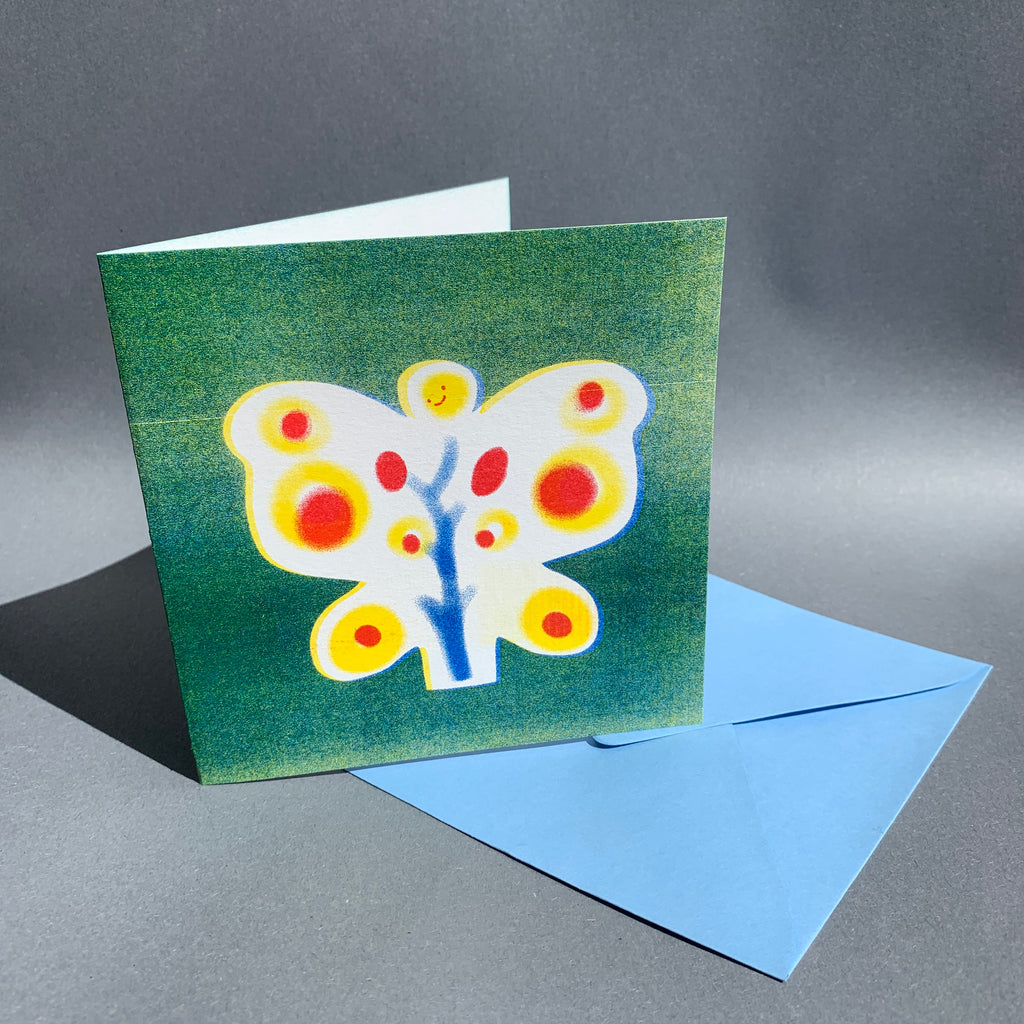 Butterfly postcard