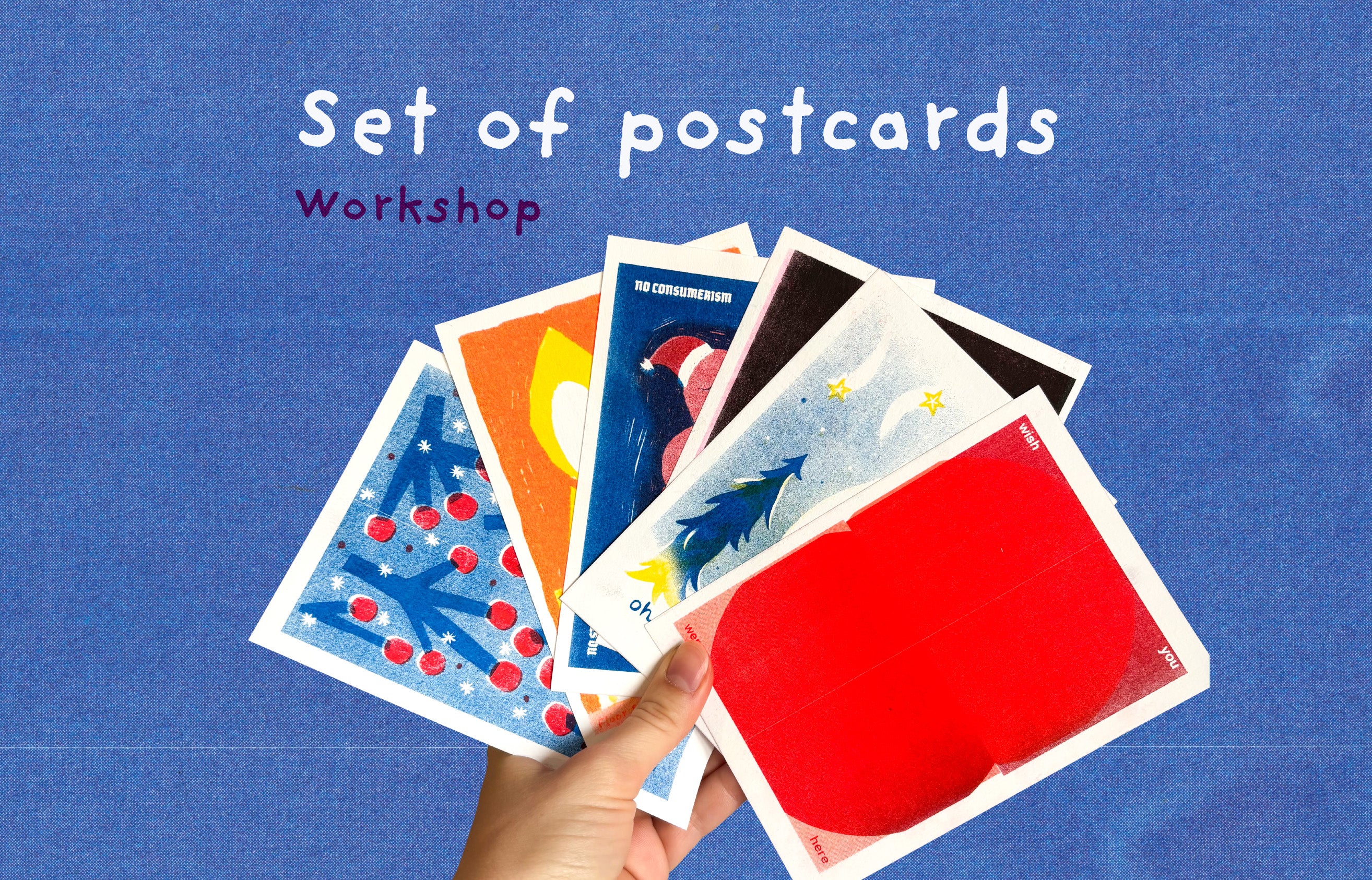 Riso Postcards workshop