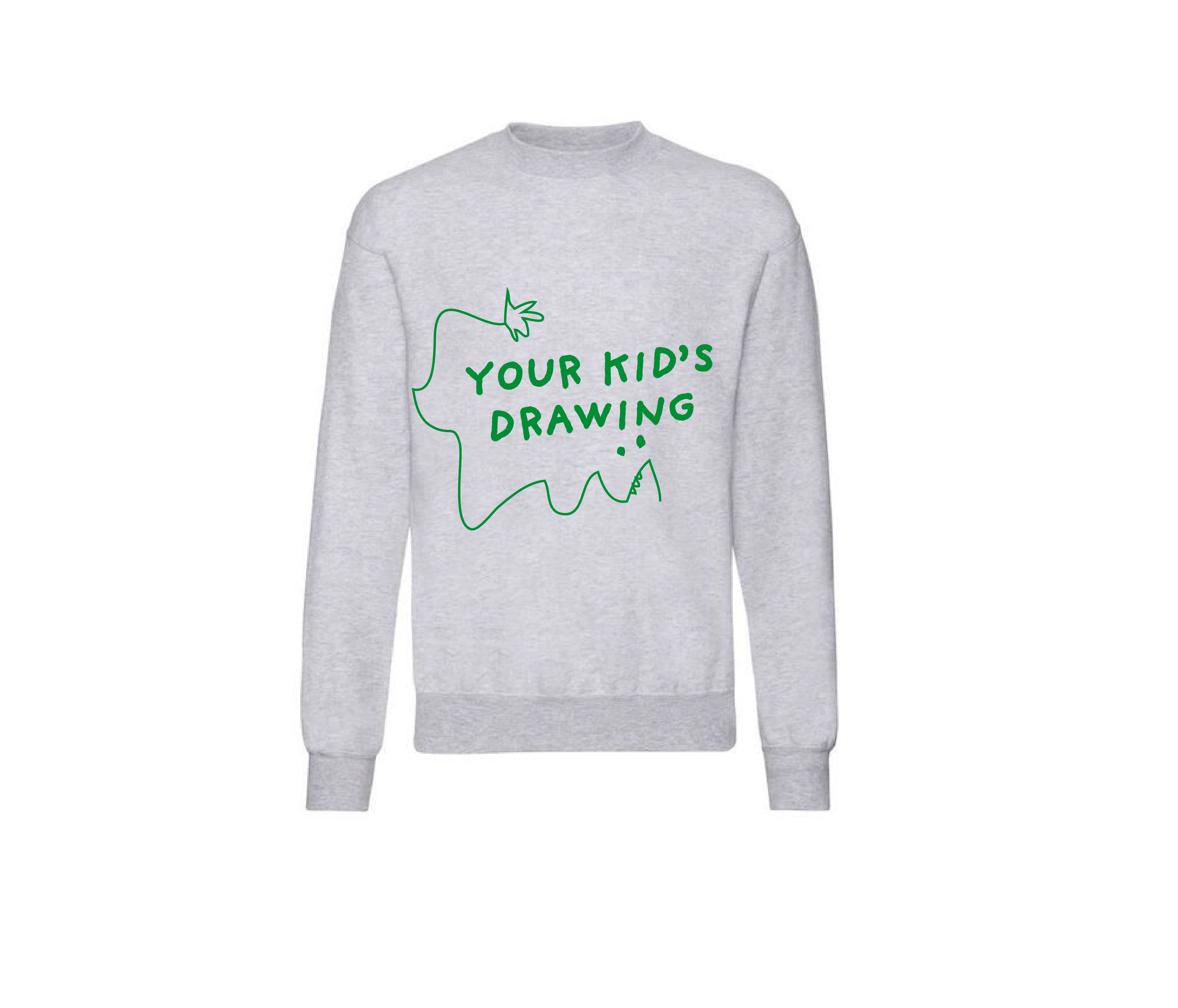 Sweatshirt with YOUR KID'S drawing