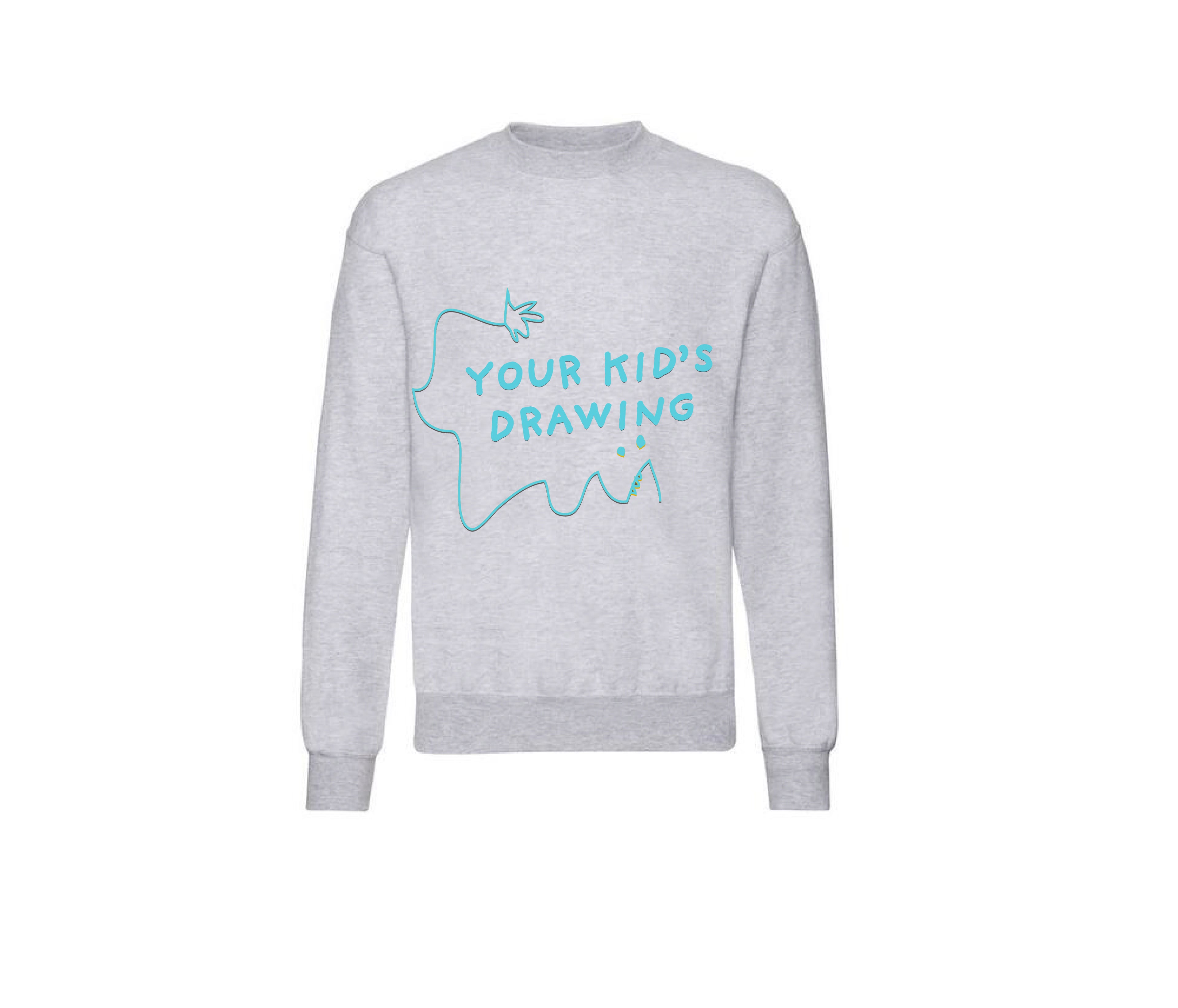 Sweatshirt with YOUR KID'S drawing
