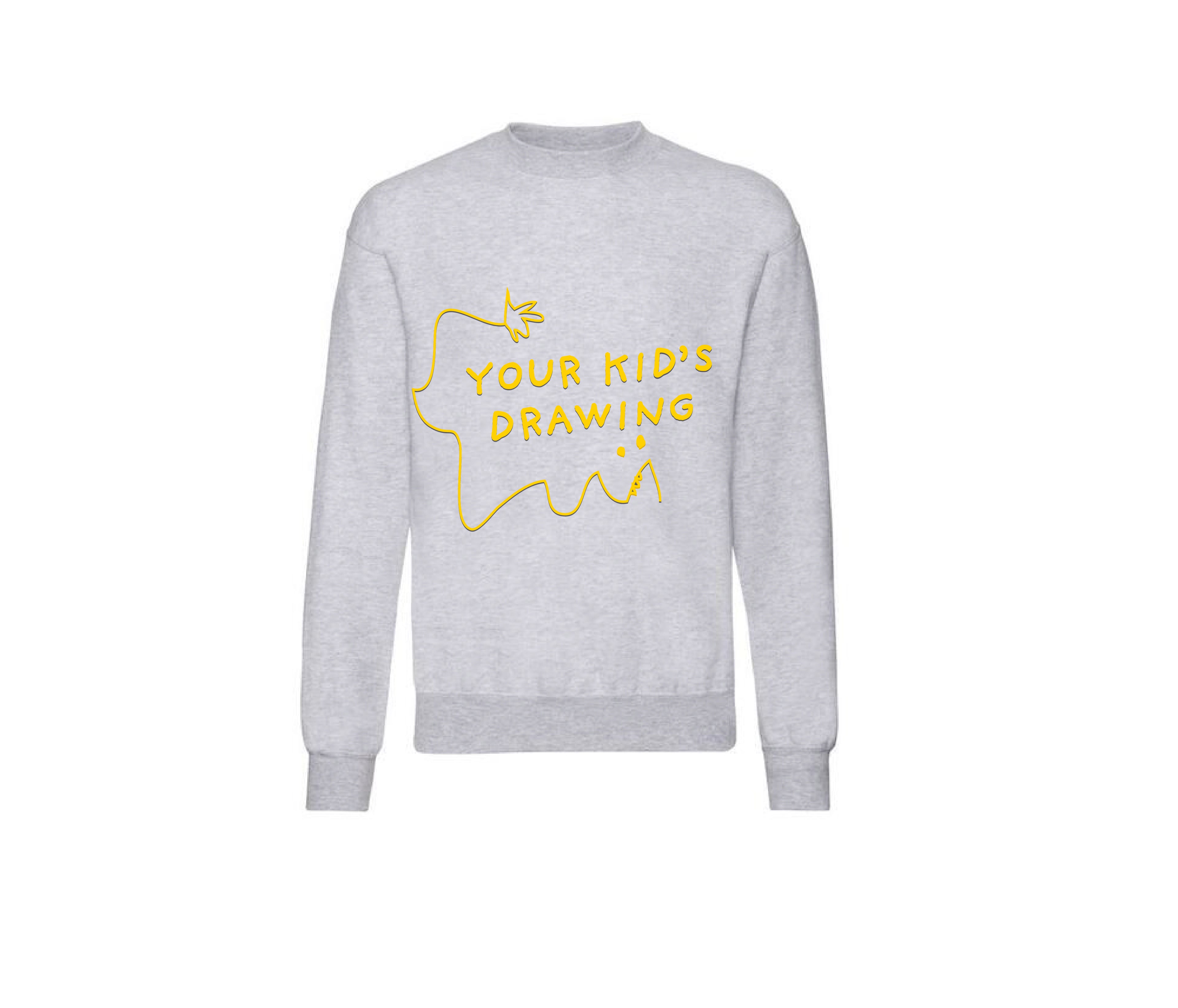 Sweatshirt with YOUR KID'S drawing