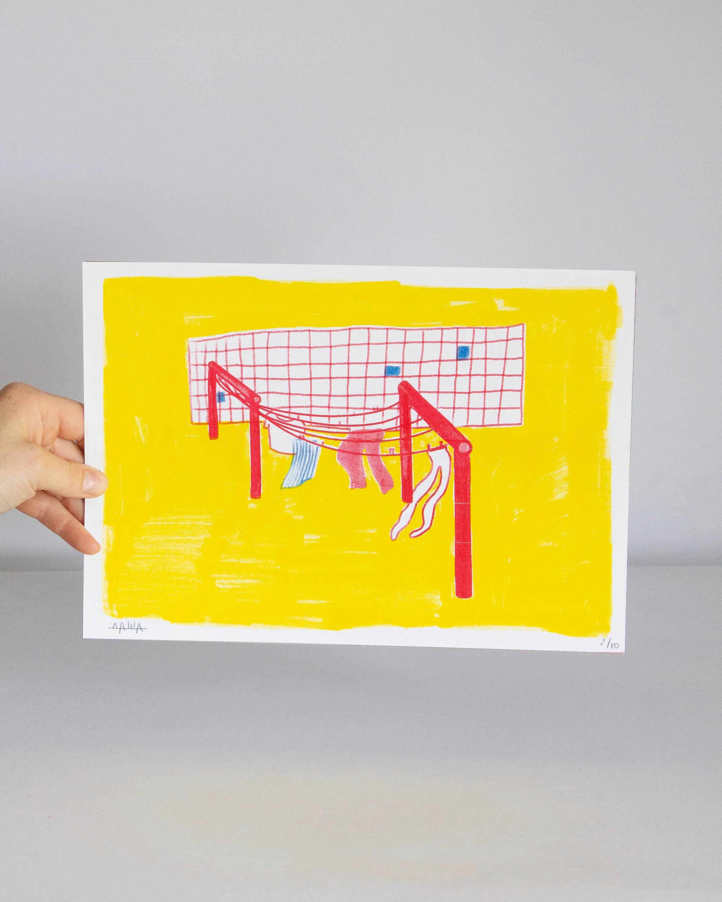 A4 print : laundry