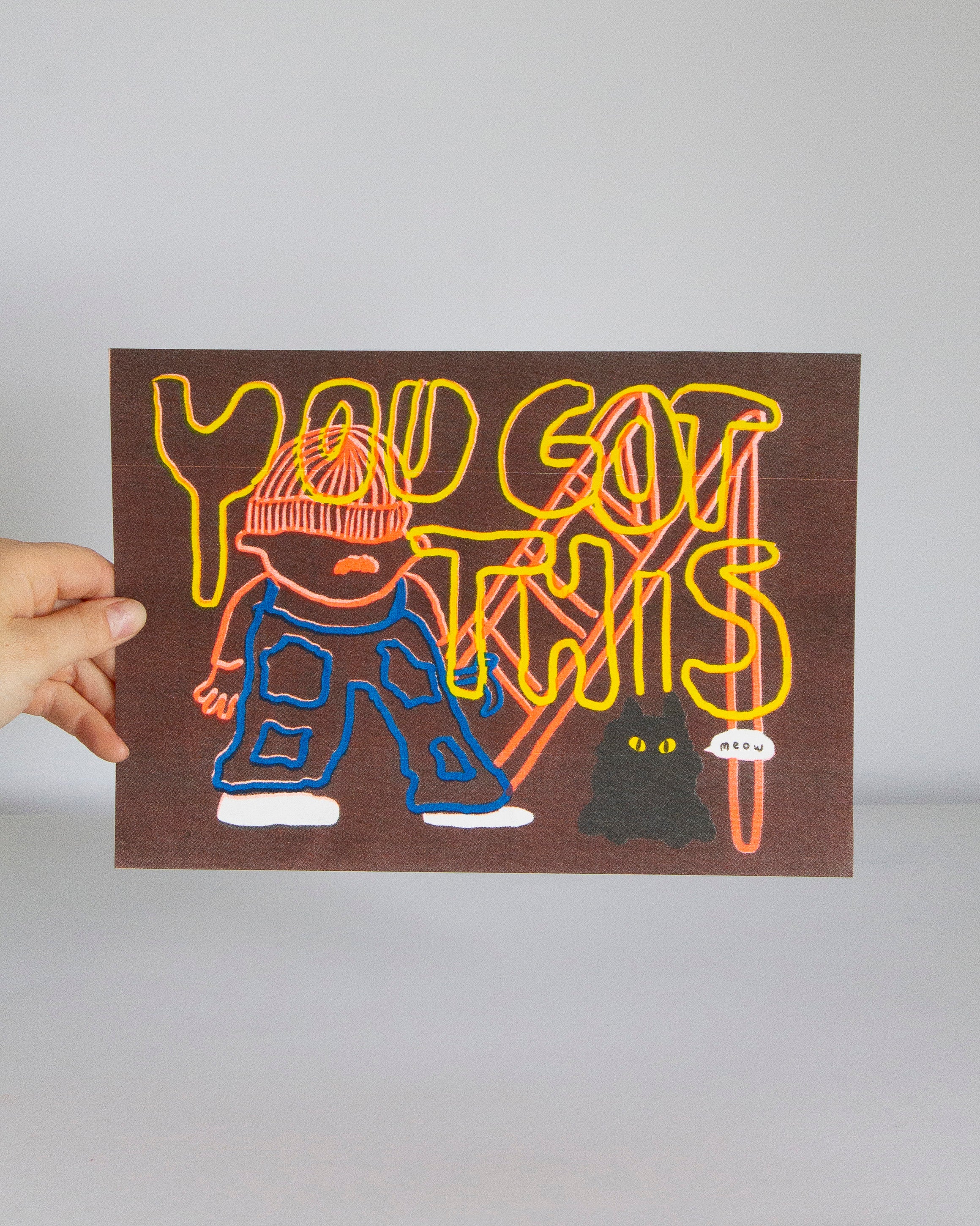 A4 print : you got this