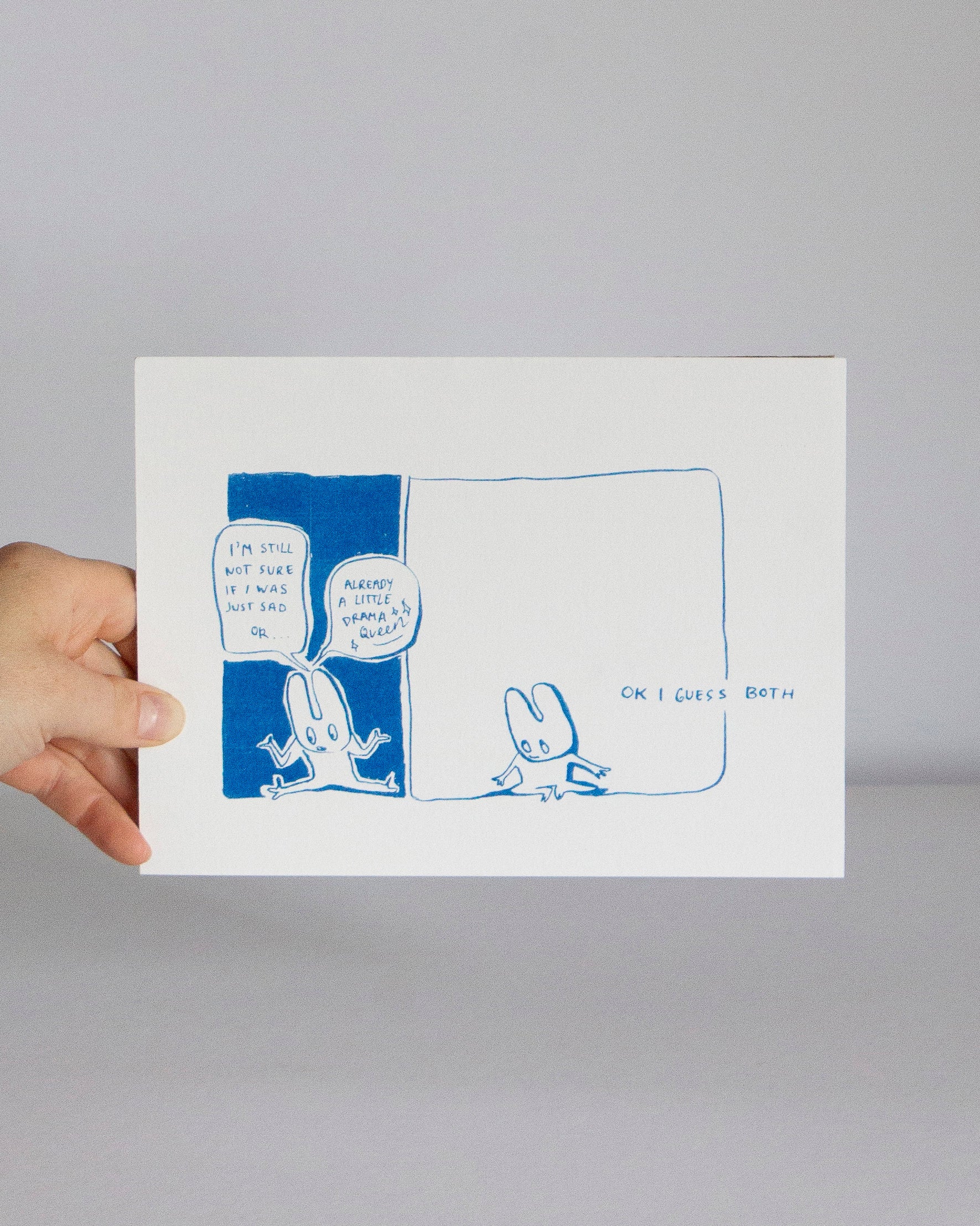 A5 print : drama queen