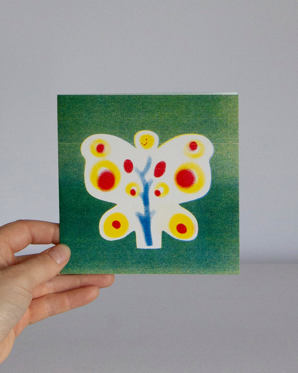 Butterfly postcard