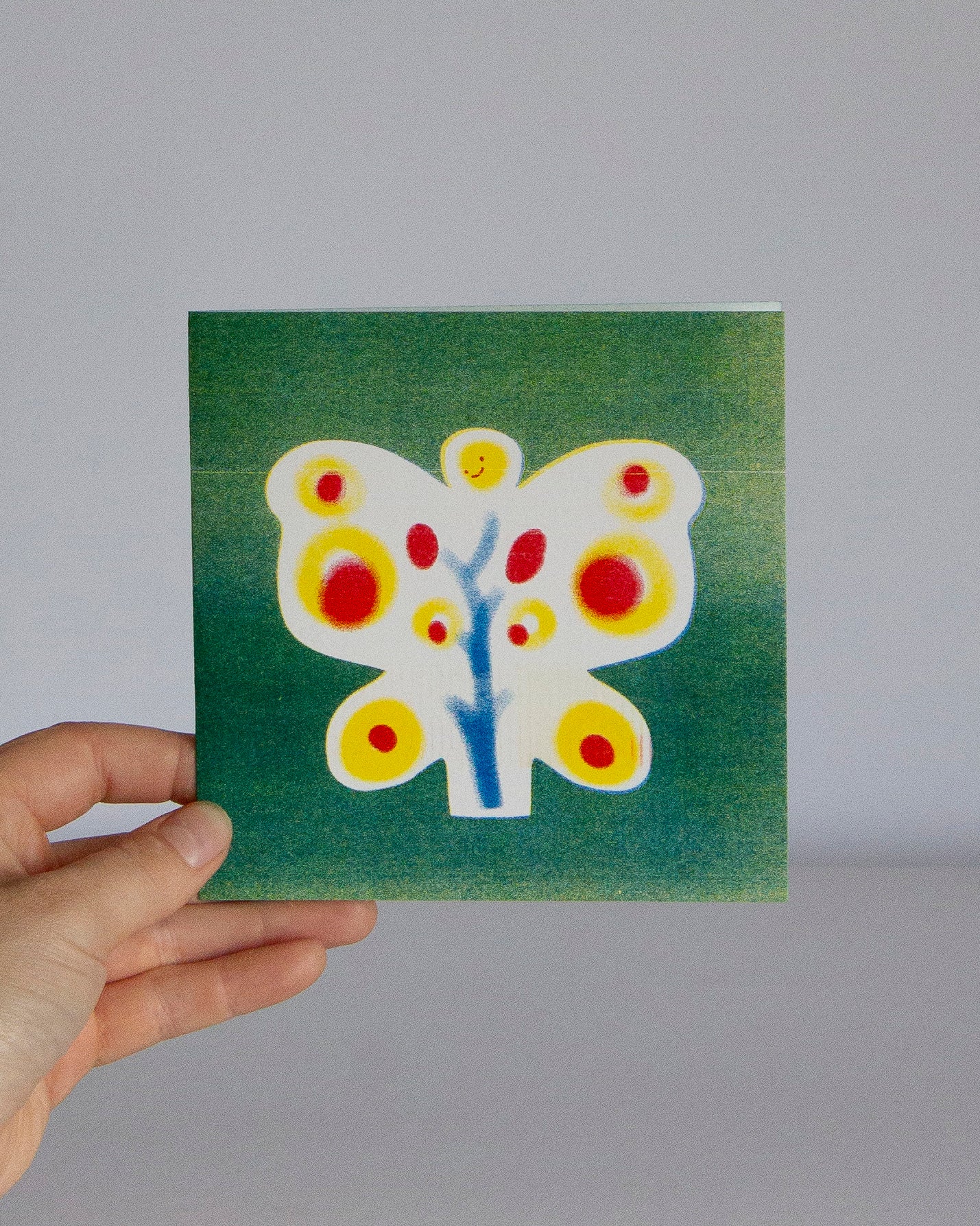 Butterfly postcard