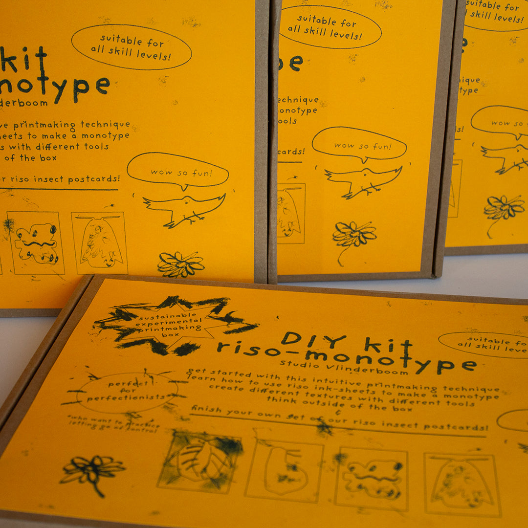 DIY kit riso-monotype