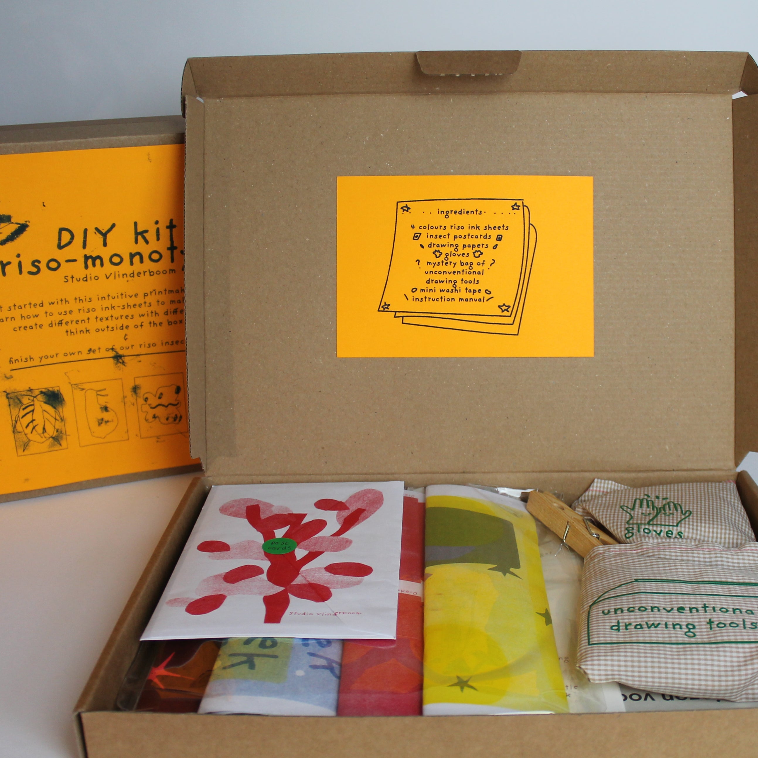 DIY kit riso-monotype