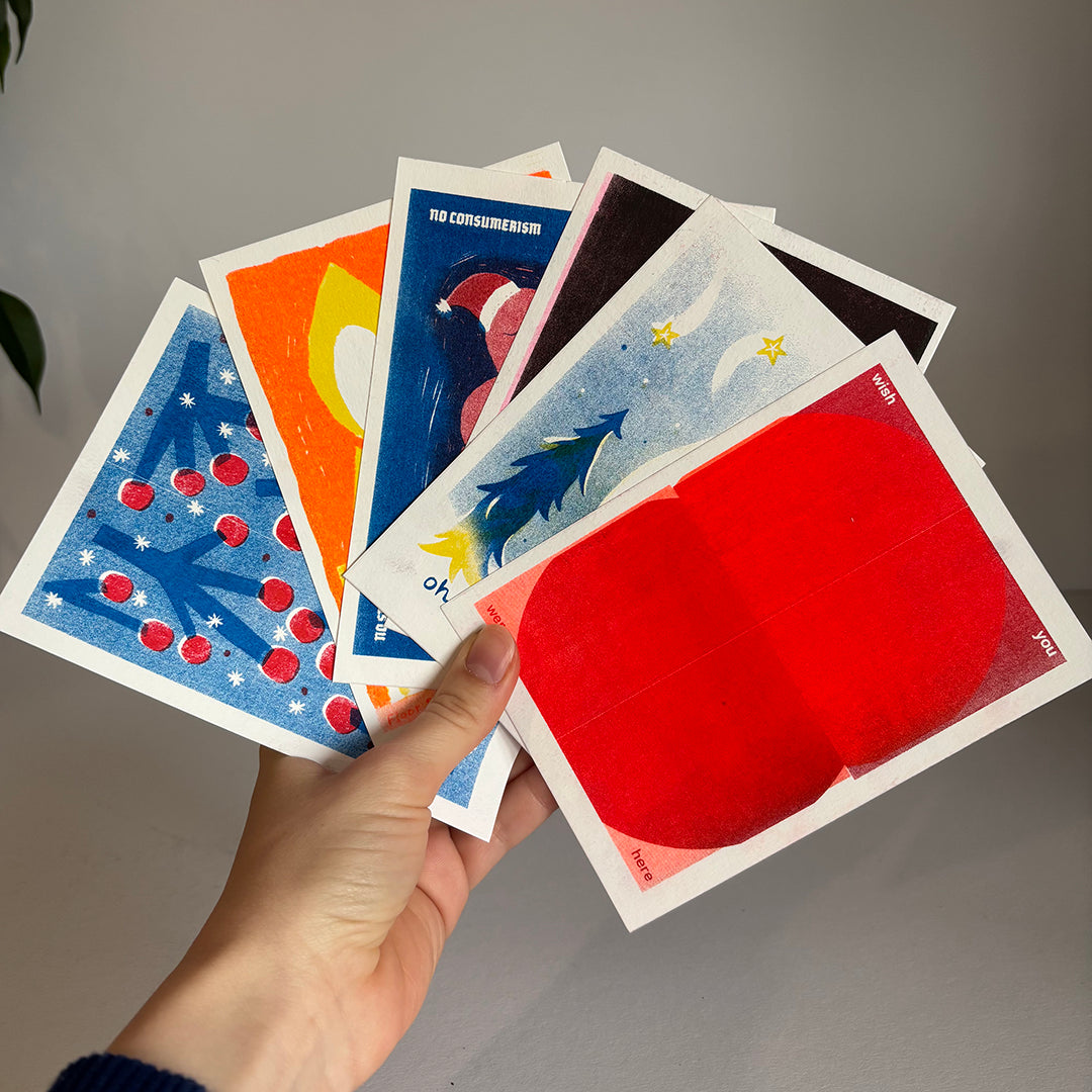 No Santa Holiday Cards