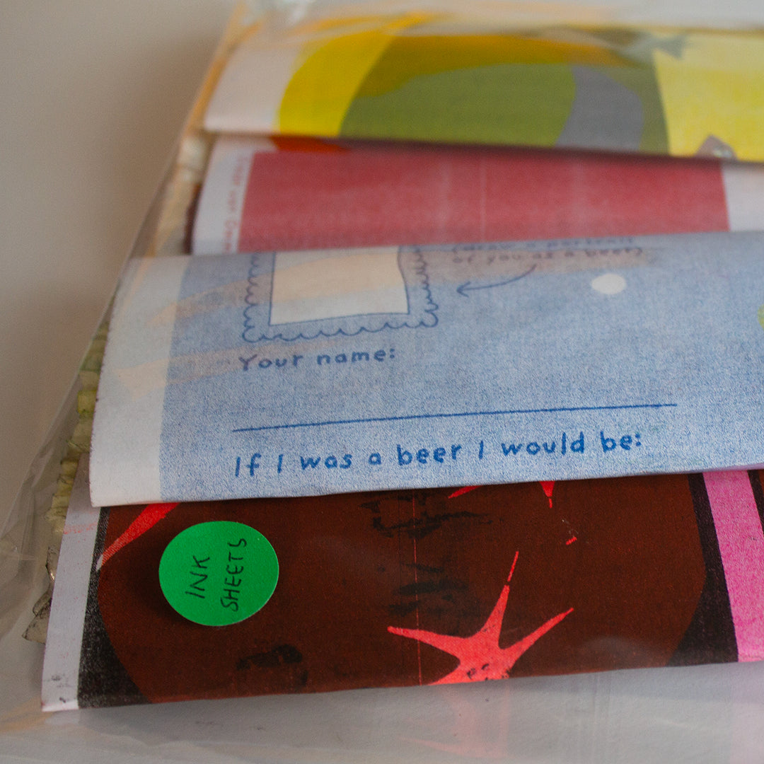 DIY kit riso-monotype