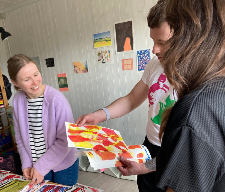 Riso Postcards workshop